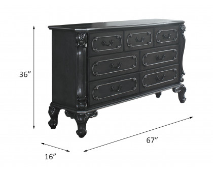 ACME - House Delphine Dresser in Charcoal