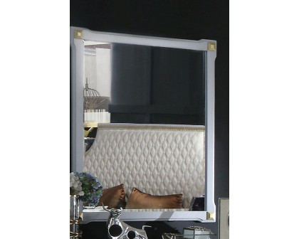 ACME House Marchese Mirror - Pearl Gray Finish