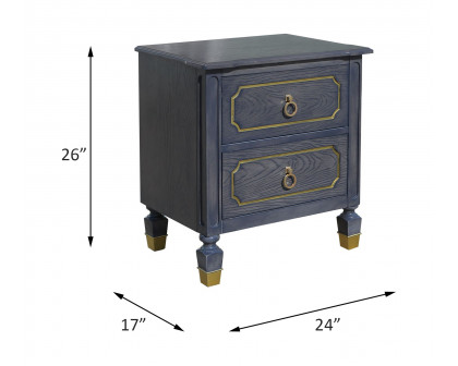 ACME - House Marchese Nightstand in Tobacco