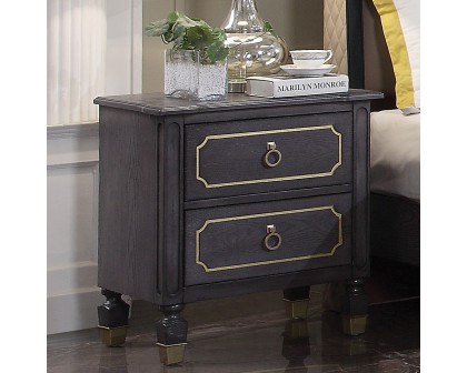 ACME - House Marchese Nightstand in Tobacco