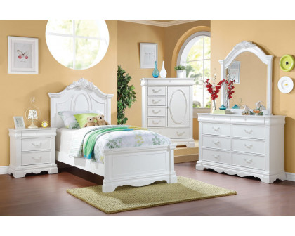 ACME - Estrella Nightstand in White