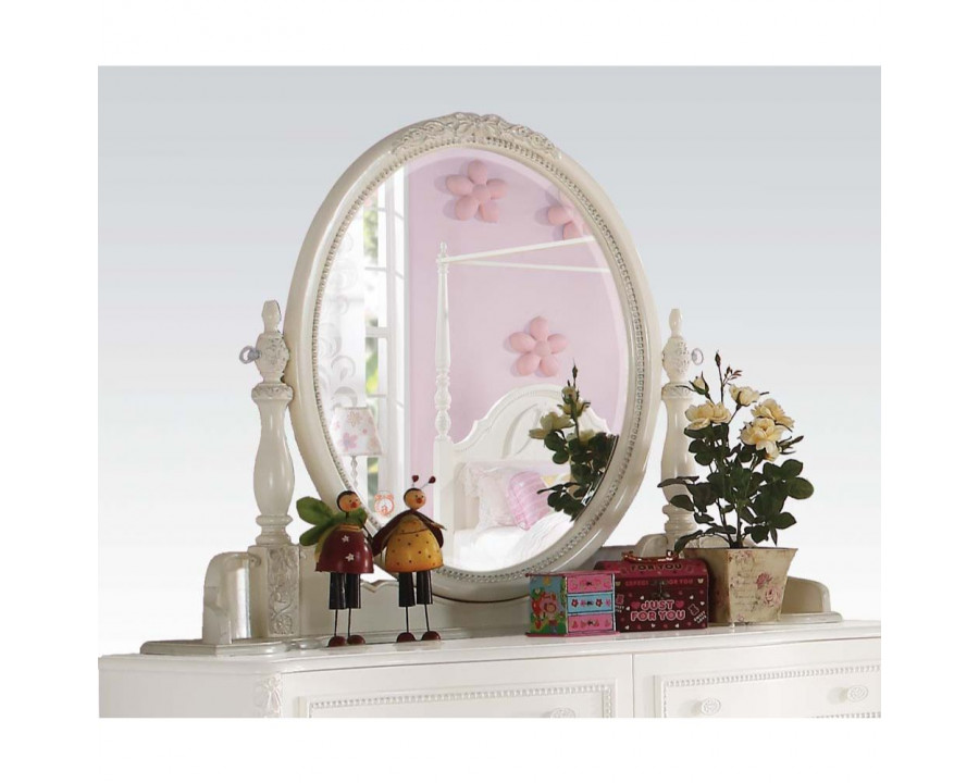 ACME Dorothy Mirror - Ivory, 11"H