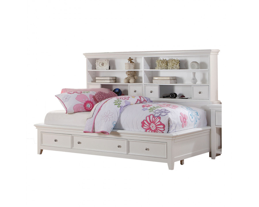 ACME - Lacey Daybed with Storage (Twin) in White (30590AT)