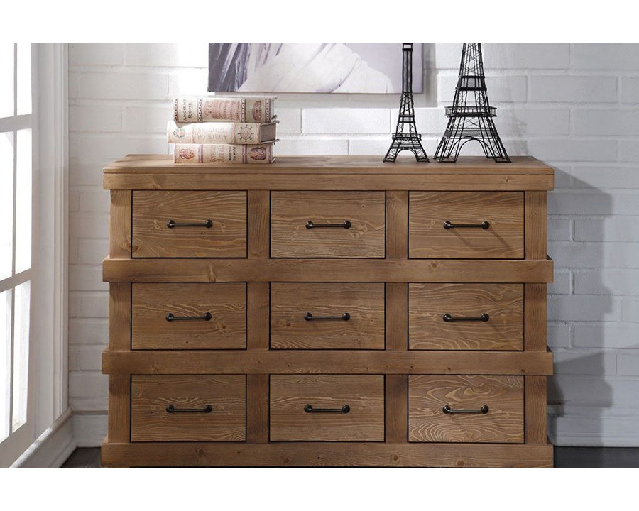 ACME - Adams Dresser in Antique Oak