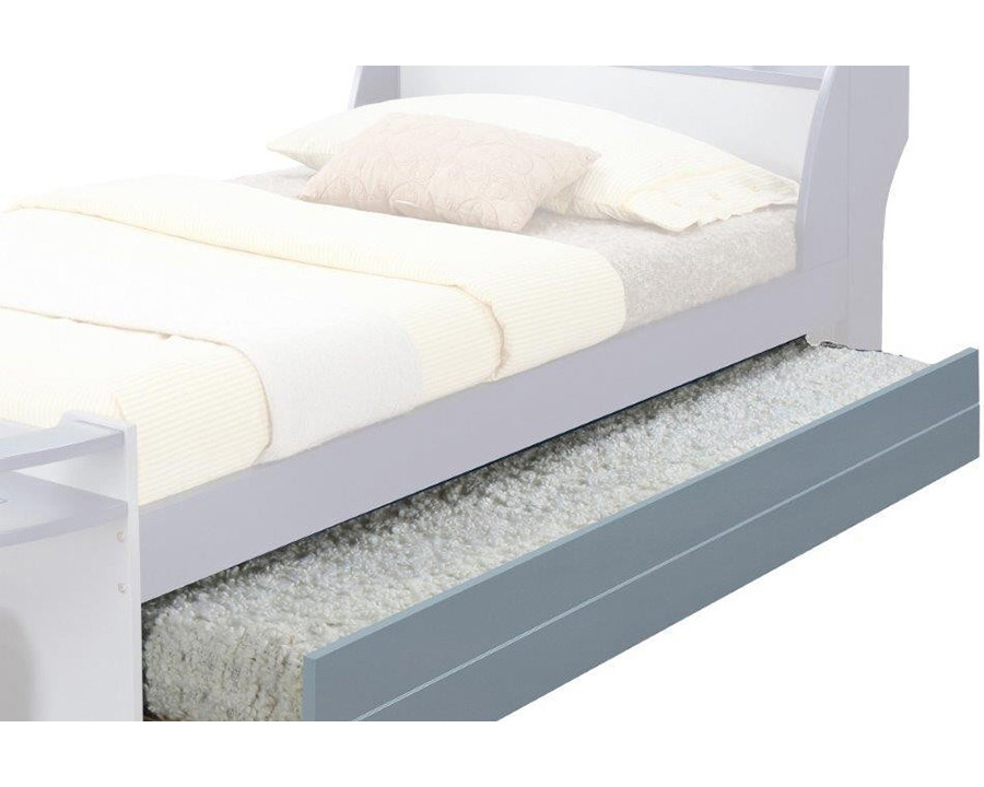 ACME Neptune II Gray Twin Trundle - 1 Drawer