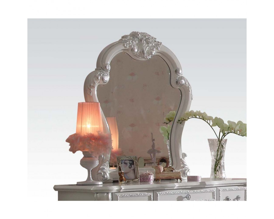 ACME Dresden Mirror - Antique White