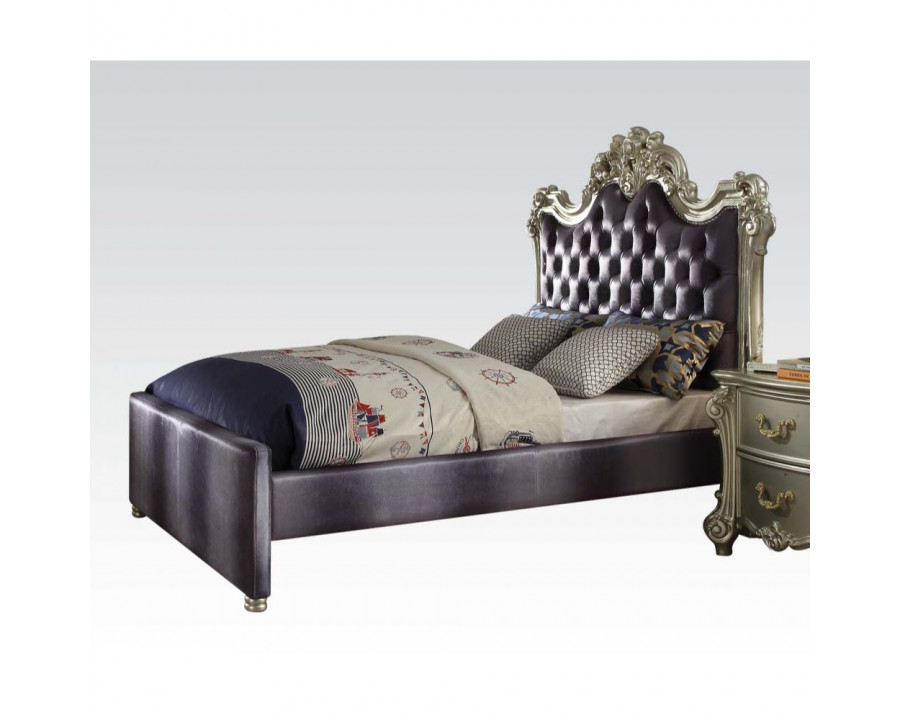 ACME - Vendome II Full Bed in Gray Champagne