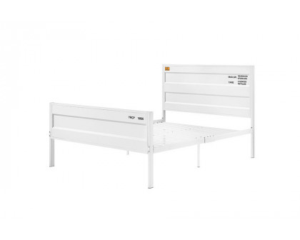 ACME Cargo Youth Panel Bed - White, Twin Size