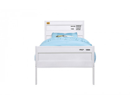 ACME Cargo Youth Panel Bed - White, Twin Size