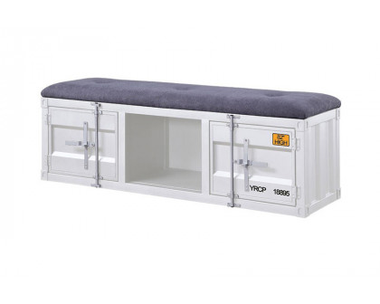 ACME Cargo Youth Panel Bed - White, Twin Size