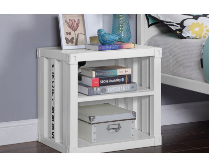 ACME Cargo Youth Nightstand - White