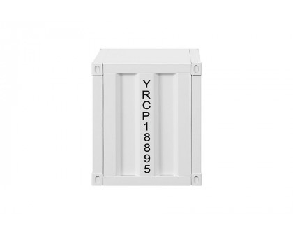 ACME Cargo Youth Nightstand - White