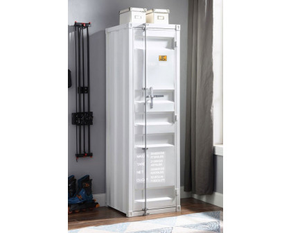 ACME Cargo Youth Single Door Wardrobe - White