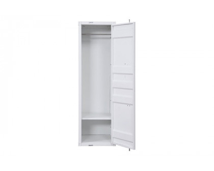 ACME Cargo Youth Single Door Wardrobe - White