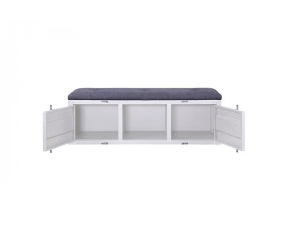 ACME Cargo Youth Storage Bench - White