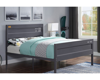 ACME Cargo Youth Panel Bed - Gunmetal, Twin Size