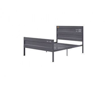 ACME Cargo Youth Panel Bed - Gunmetal, Twin Size