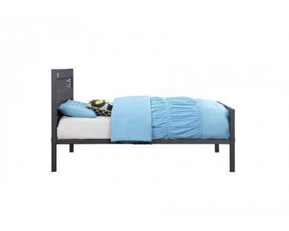 ACME Cargo Youth Panel Bed - Gunmetal, Twin Size