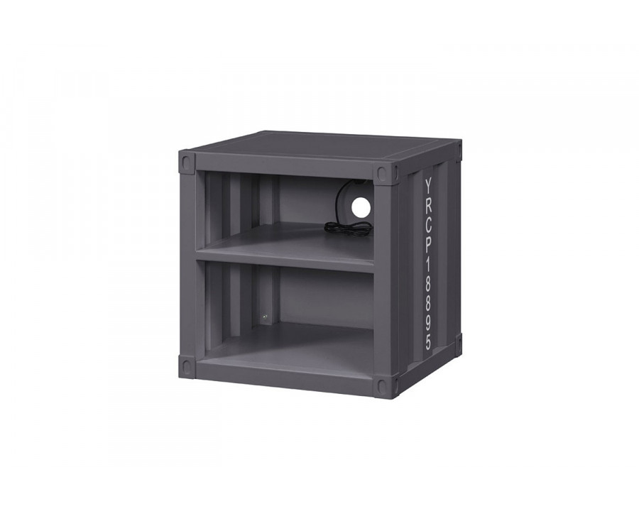 ACME Cargo Youth Nightstand - Gunmetal