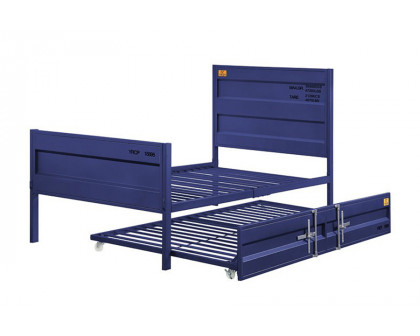 ACME Cargo Youth Panel Bed - Blue, Twin Size