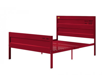 ACME Cargo Youth Panel Bed - Red, Full Size