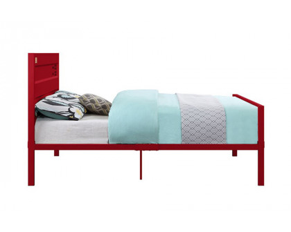 ACME Cargo Youth Panel Bed - Red, Full Size