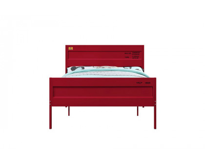 ACME Cargo Youth Panel Bed - Red, Twin Size