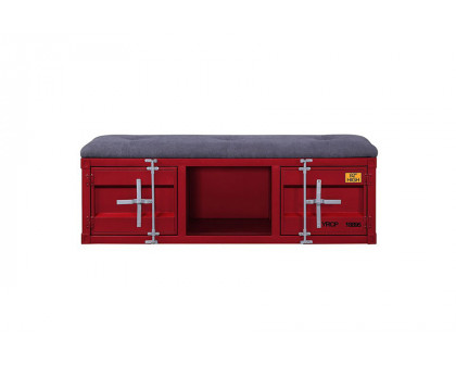 ACME Cargo Youth Storage Bench - Red