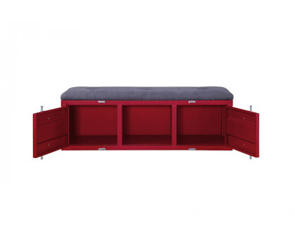 ACME Cargo Youth Storage Bench - Red