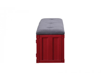 ACME Cargo Youth Storage Bench - Red