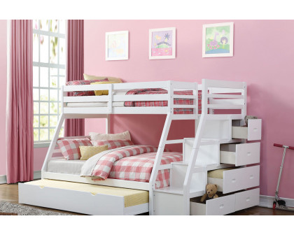 ACME - Jason Bunk Bed with Trundle