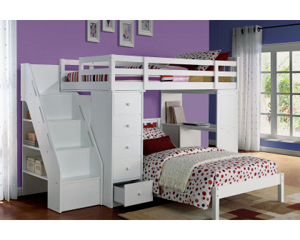 ACME - Freya Twin Bed in White