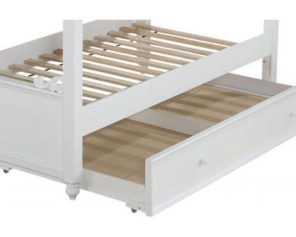 ACME Rapunzel Twin Bed - White