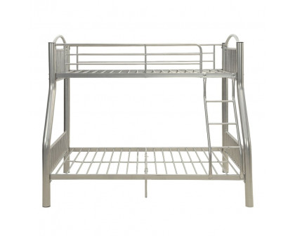 ACME Cayelynn Twin/Full Bunk Bed - Silver