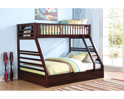 ACME - Jason Bunk Bed with Storage