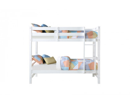 ACME Ronnie Twin over Twin Bunk Bed - White