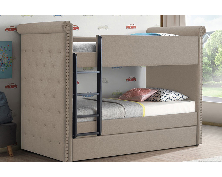 ACME - Romana II Twin over Twin Bunk Bed with Trundle