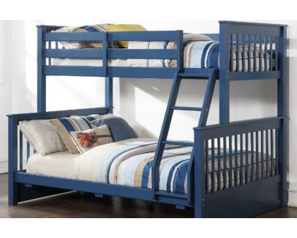 ACME - Haley II Twin/Full Bunk Bed with Storage