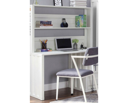 ACME Cargo Youth Desk with Hutch - White