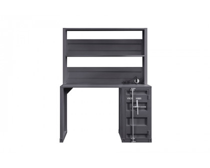 ACME Cargo Youth Desk with Hutch - Gunmetal