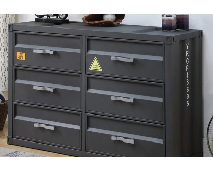 ACME - Cargo Dresser in Gunmetal