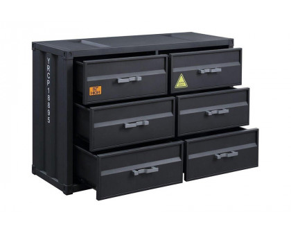 ACME - Cargo Dresser in Gunmetal