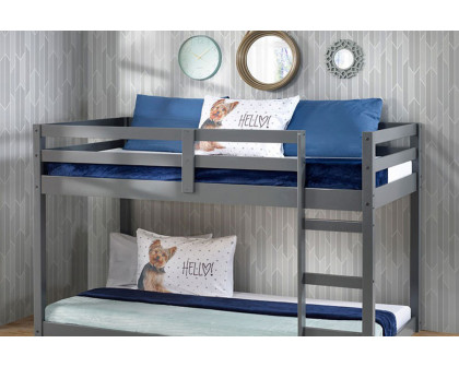 ACME Gaston Loft Bed - Gray