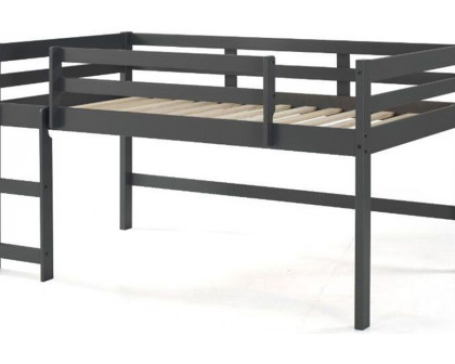 ACME Lara Twin Loft Bed - Gray Finish