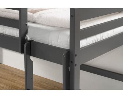 ACME Lara Twin Loft Bed - Gray Finish