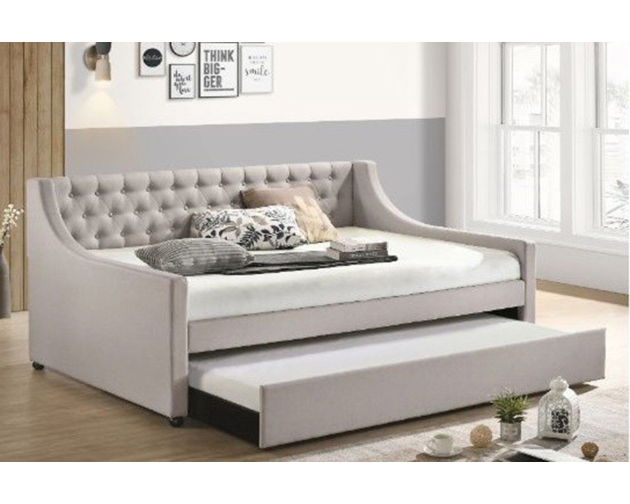 ACME Lianna Daybed with Trundle (Full) - Fog