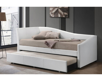 ACME - Jedda Daybed with Trundle (Twin) in White