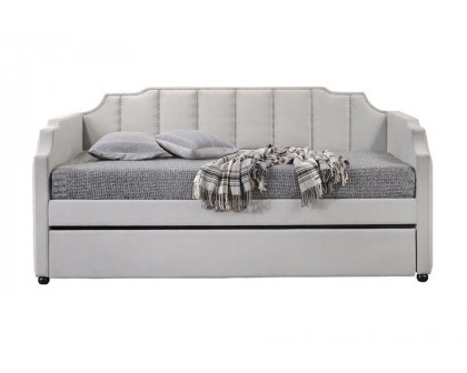 ACME - Peridot Daybed with Trundle (Twin) in Dove Gray