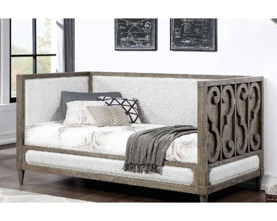 ACME - Artesia Daybed (Twin) in Tan/Salvaged Natural