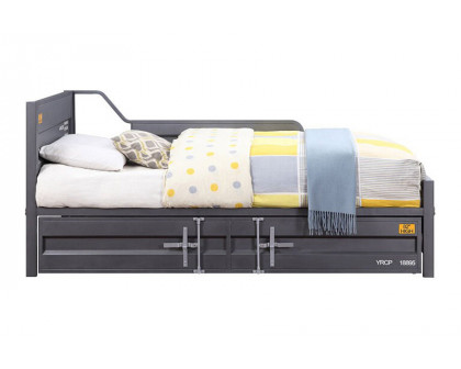 ACME Cargo Youth Daybed with Trundle - Gunmetal